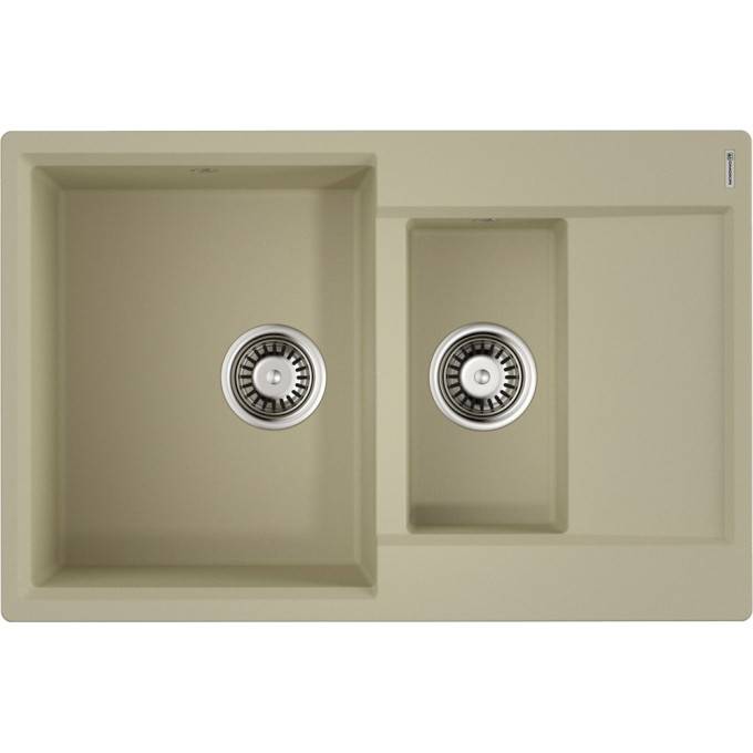 Мойка OMOIKIRI DAISEN 78-2-BE Artgranit/ваниль 4993328